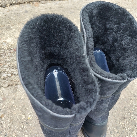 La Canadienne Insulate Leather Boots Size 8 Black Winter Outdoor. - Picture 5 of 12